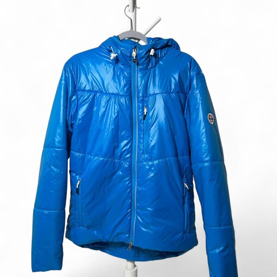 Artica Blue Nylon Puffer Size Large